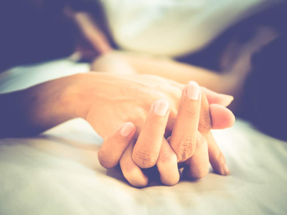 lovers hands
