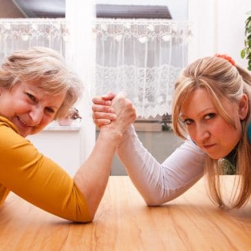 mother daughter fight