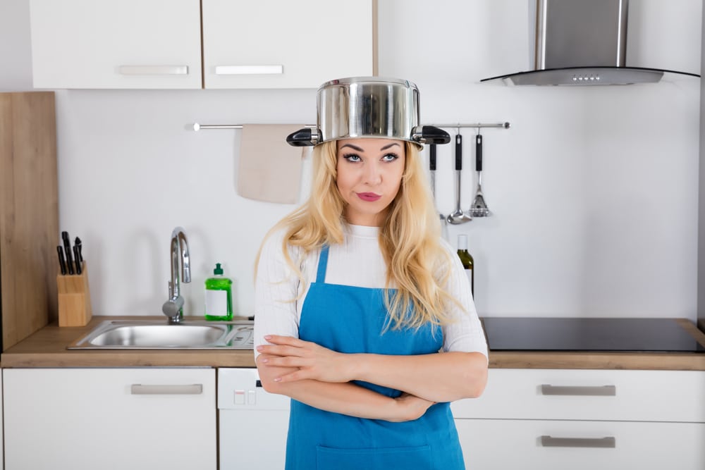 woman in kitchen