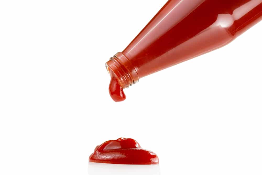 bottle of ketchup