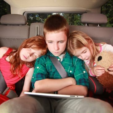kids in a car