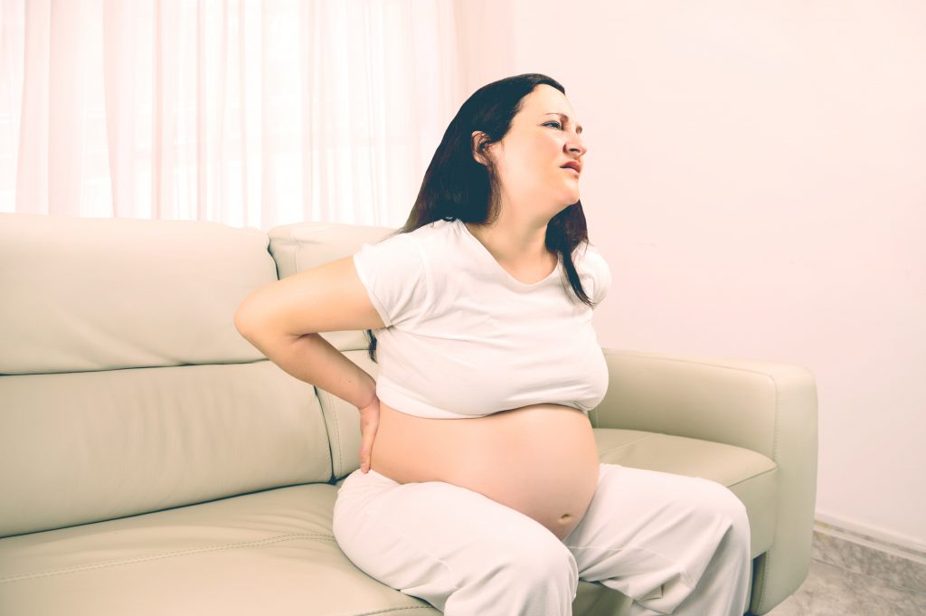 pregnant woman tired