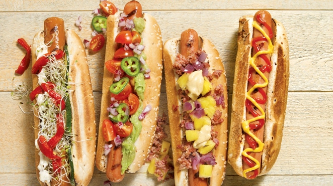 recettes sur le bbq hot-dog